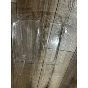 PROTECTORS ONLY for Longberger Carry N Caddy Basket Set Of 2 plastic liners